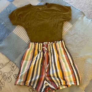 Bundle Madewell shorts and tee outfit